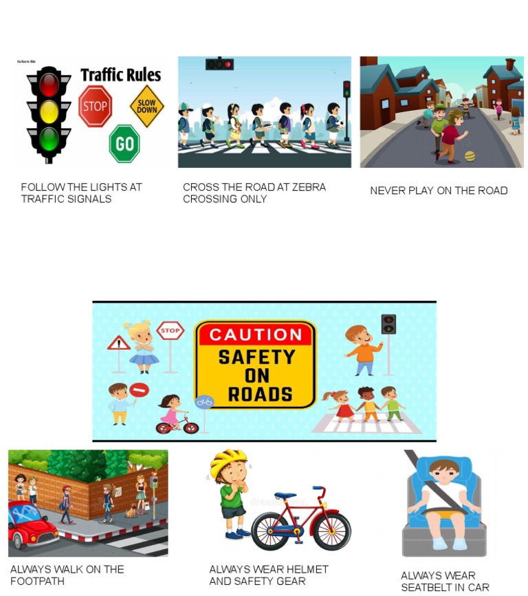 Road Safety Guidelines for Pedestrians | PDF