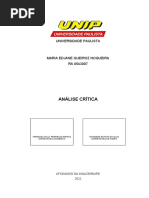 ANÁLISE CRITICA
