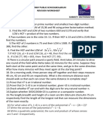 PDT 1 Revision Worksheet Cls 10
