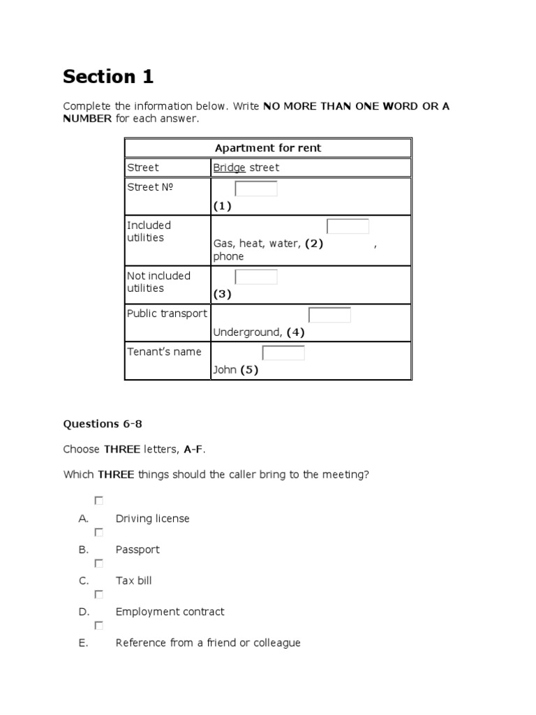 car insurance ielts listening audio