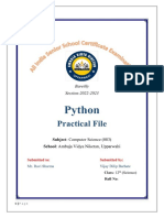 Computer Science Practical File