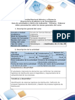 Guía de Actividades y Rúbrica de Evaluación - Pretarea - Elaborar Video-Presentación Sobre Los Temas Generales Del Curso