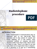 Radiotelephone Procedure