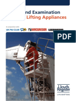 Survey and Examination of Ships' Lifting Appliances