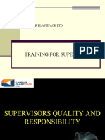 Training For Supervisor - 1