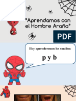 Aprendamos Con El Hombre Araña (Fonemas - P - , - B - ,)