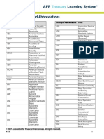 AFP Treasury5 Acronyms