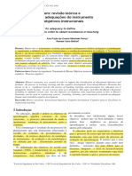 Taxonomia de Bloom Revisão Teórica Ferraz e Belhot 2010