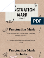 Punctuations