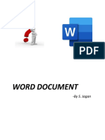 Word Document: - by S. Jagan