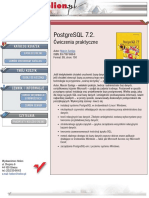 PostgreSQL 7.2. Ćwiczenia Praktyczne