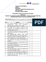 Evaluación Institucional