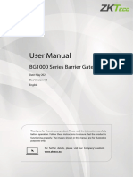 Bg1000 Series Barrier Gate User Manual v1.0 20210518