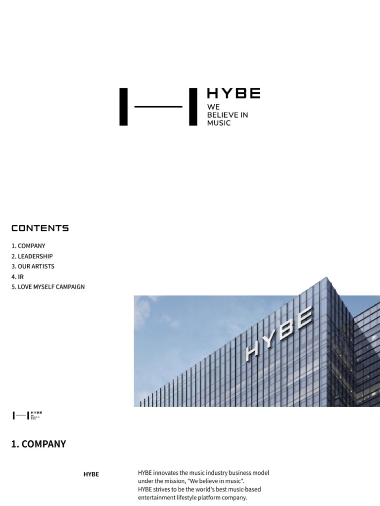 HYBE | PDF