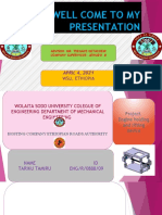 Well Come To My Presentation