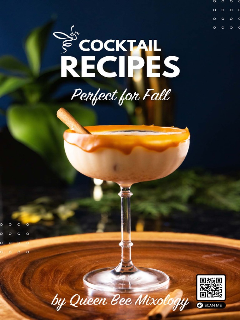 Queen Bee Mixology Fall Cocktail Recipes 2022 PDF