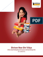 Shriram New Shri Vidya Brochure