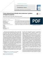 Article A New Carbazole-Based Helically Chiral Architecture: Synthesis and Physical Properties