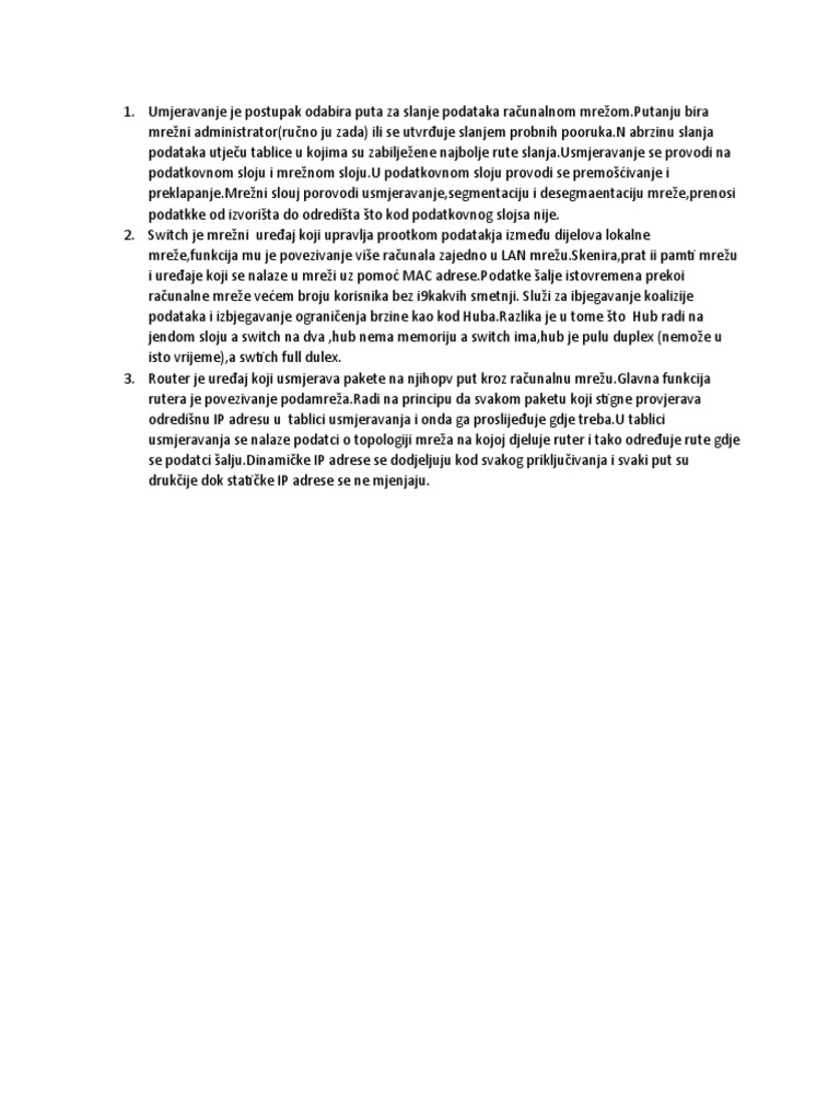 Ruter | PDF