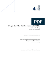 Design of A Solar UAV For Persistent Wildlife