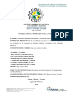 Diseño metodología investigación accidentes ISTLAM