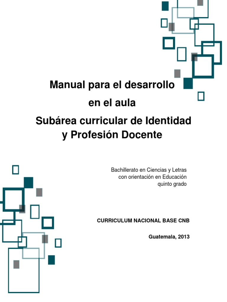 Identidad y Profesión Docente en Aula | PDF | Plan de estudios | Evaluación