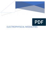 Electrophysical Modalities and Treatment