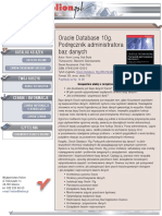 Oracle Database 10g. Podręcznik Administratora Baz Danych