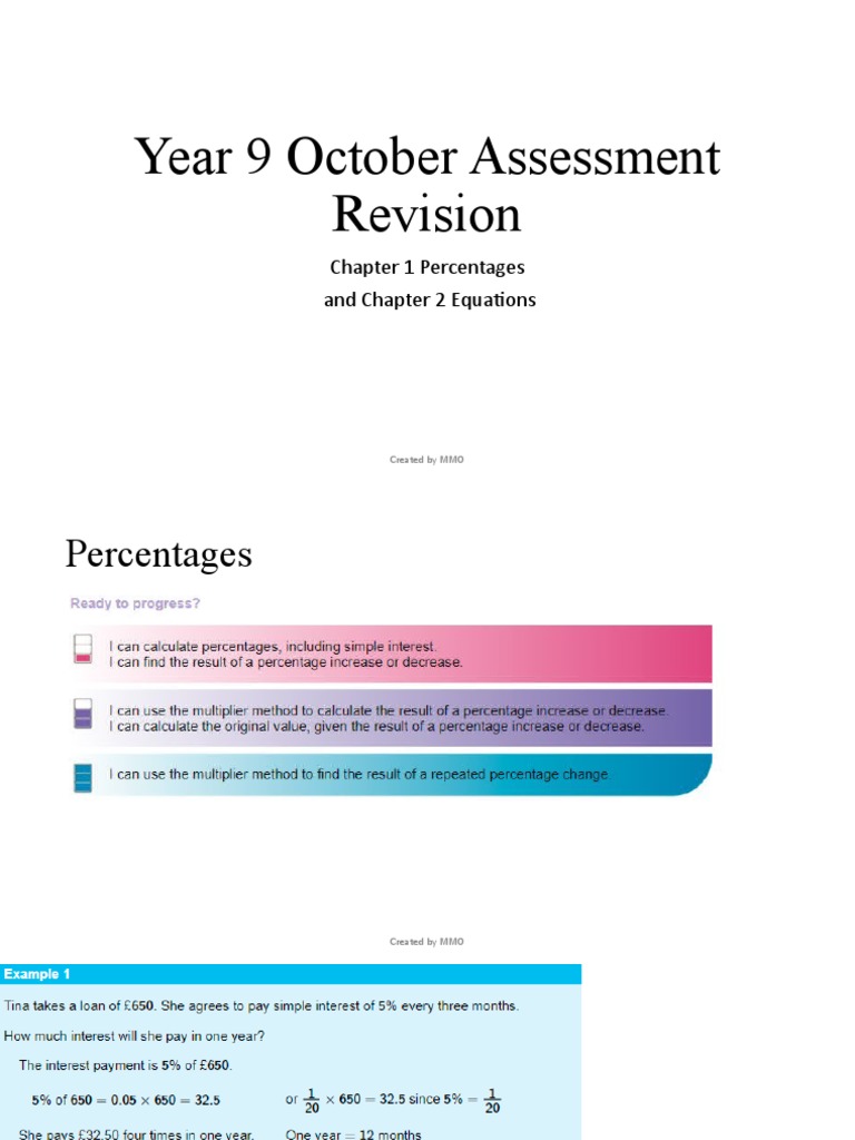 Year 8 maths booklet pdf