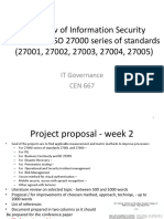 ISO 27000 series of standards (27001, 27002, 27003, 27004, 27005)
