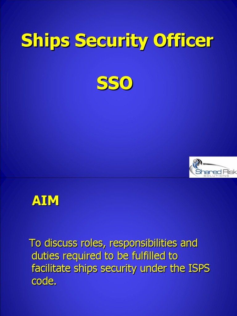 5 Ships Security Officer PDF Safety