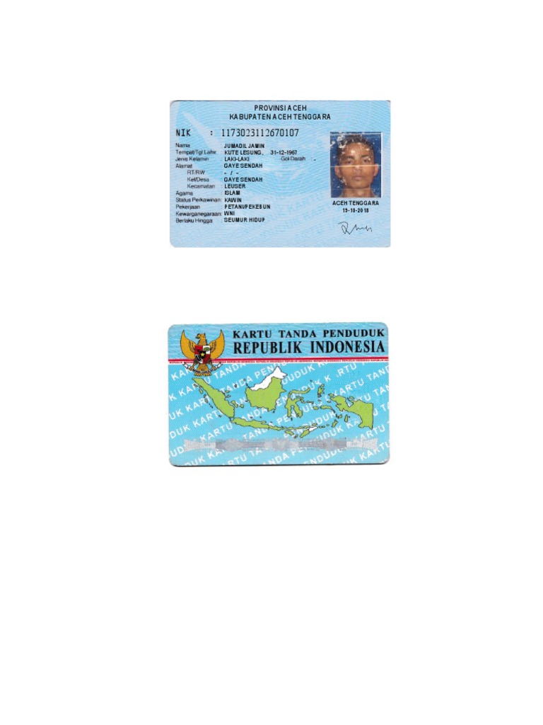 Tamplete KTP PDF