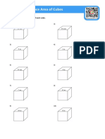 139 Volume and Surface Area of Cubes