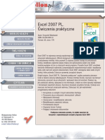 Excel 2007 PL. Ćwiczenia Praktyczne