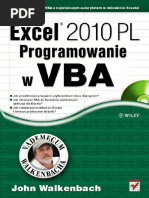 Download Excel 2010 PL Programowanie w VBA Vademecum Walkenbacha by helionsa SN62095445 doc pdf