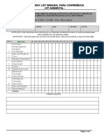 Checklist Kit Ambiental