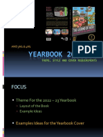 Yearbook Theme Style and Examples (2022-23)