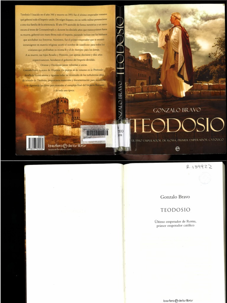 Teodosio Último Emperador de Roma, Primer Emperador Católico PDF