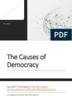 The Causes of Democracy