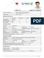 MBA Application Form