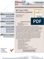 MS Project 2003. Zarzadzanie Projektami