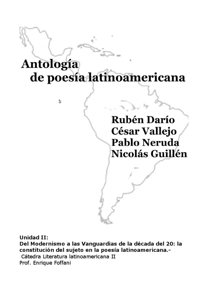 Antologia Poesía Pdf
