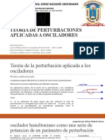 Teoria de Perturbaciones Aplicadas A Osciladores Exposición