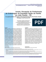 (Rodrigues, 2012) Riscos Ocupacionais - Percepção de Profissionais de Enfermagem Da Estratégia Saúde Da Família