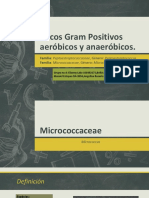 Cocos Gram Positivos aeróbicos y anaeróbicos