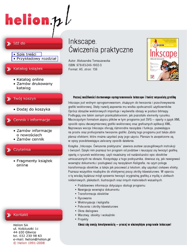 Inkscape. Ćwiczenia Praktyczne | PDF