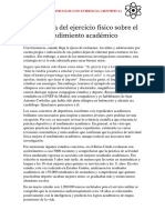 Ejercicio y Rendimiento Academico PDF