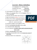 CH - Priprava Na Test Alkany A Cykloalkany