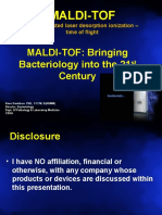Maldi Tof Bringing Bacteriology 21st Century