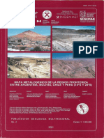 Mapa Metalogenético de La Región Fronteriza Entre Argentina, Chile, Bolivia y Perú - 2001 - No - 2